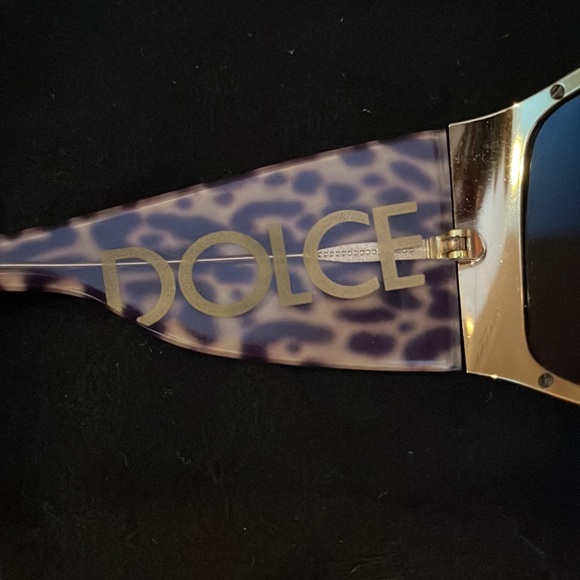 Dolce & Gabbana DG 2019 185/73 120 Sunglasses (Gold Brown Animal Print) - Picture 4 of 10